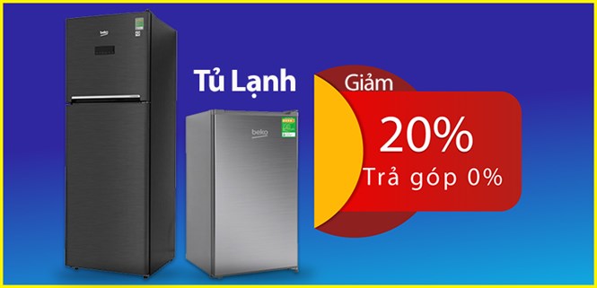 Mua ngay tủ lạnh, ưu đãi giảm sốc cuối tuần đến 20%