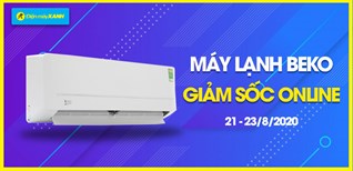 Máy lạnh Beko tiết kiệm điện, giảm giá online cuối tuần. Chọn mua ngay!