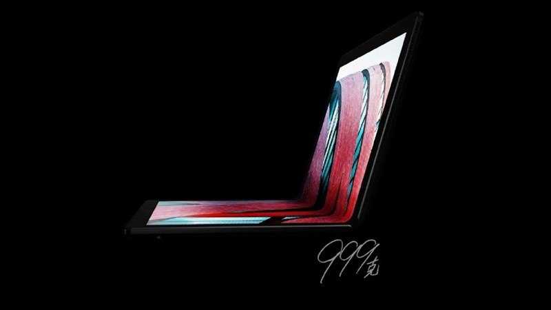 Lenovo tung video nhá hàng laptop màn hình gập ThinkPad X1 Fold, xác nhận máy nặng chưa tới 1Kg