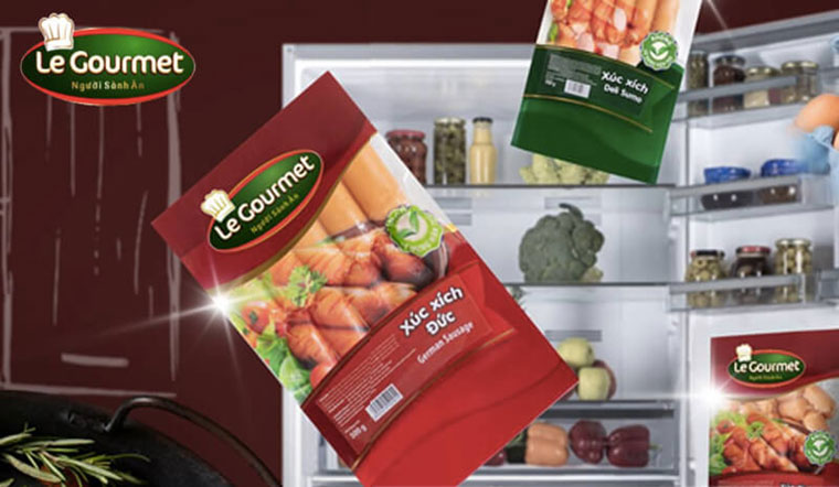 Trong các loại xúc xích Le Gourmet, vị nào hấp dẫn nhất?