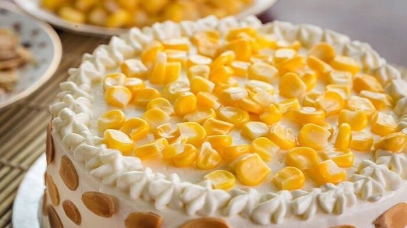 How to make popcorn cake without oven very easy