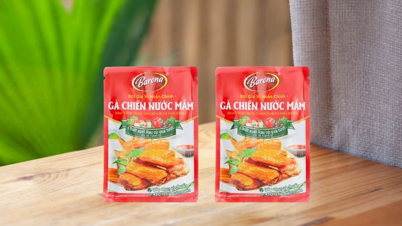 Xốt gia vị hoàn chỉnh gà chiên nước mắm