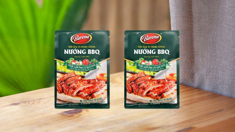 Xốt gia vị hoàn chỉnh nướng BBQ