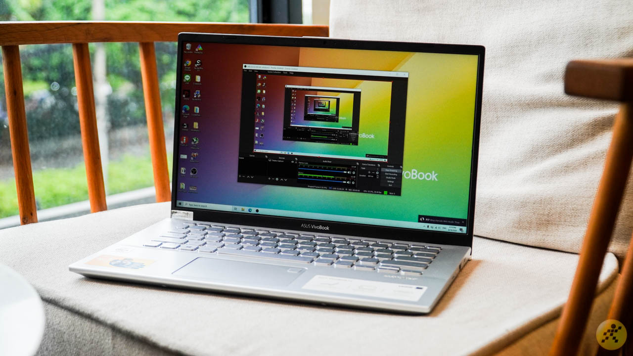 Thiết kế tổng thể của ASUS VivoBook A412FA