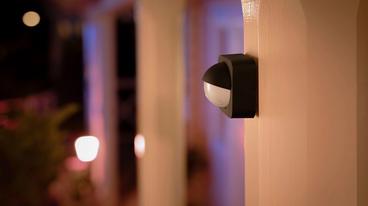 Install sensor lights for door positions