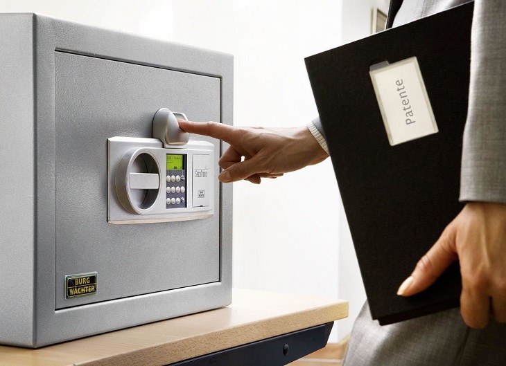 Use a safe to keep documents