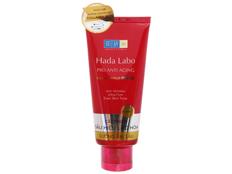 Hada Labo Pro Anti Aging Collagen Plus Cleanser