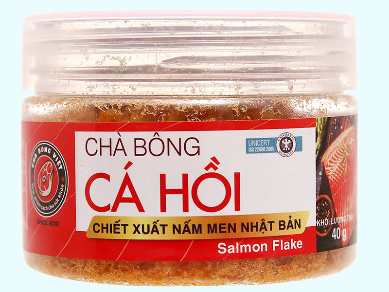 Chà bông cá hồi Chà bông Việt