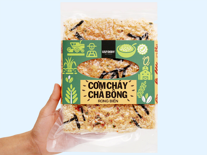 Cơm cháy chà bông rong biển USFOOD Yoga