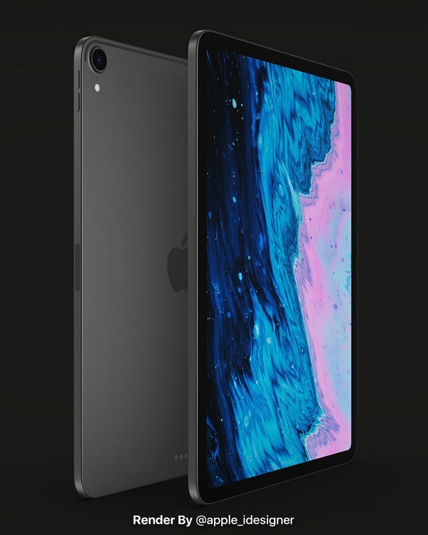 iPad Air 4 xuất hiện cực kỳ đẹp mắt trong hình hài của iPad Pro 11 inch 2018, cạnh phẳng mạnh mẽ, có 3 màu tùy chọn