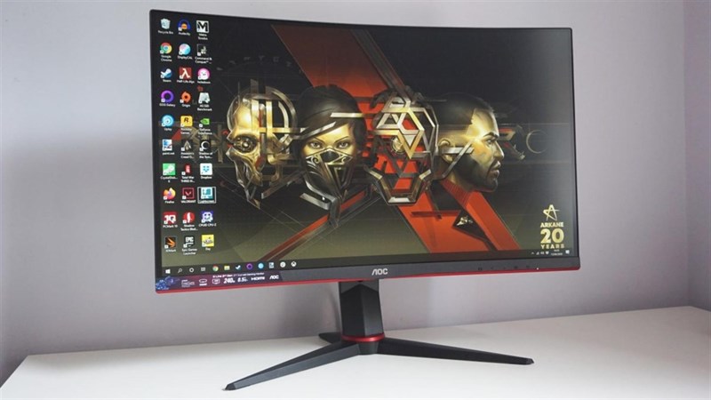 AOC công bố bốn màn hình chơi game 1080p, 165Hz, 1ms, FreeSync Premium, 1500R