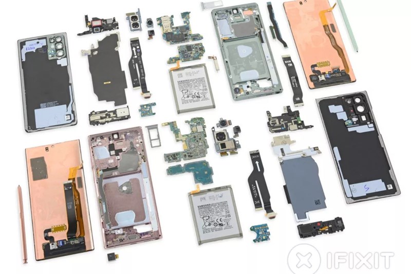 iFixit: Samsung Galaxy Note 20 chỉ đạt 3/10 điểm về khả năng dễ dàng sửa chữa, tại sao vậy nhỉ?