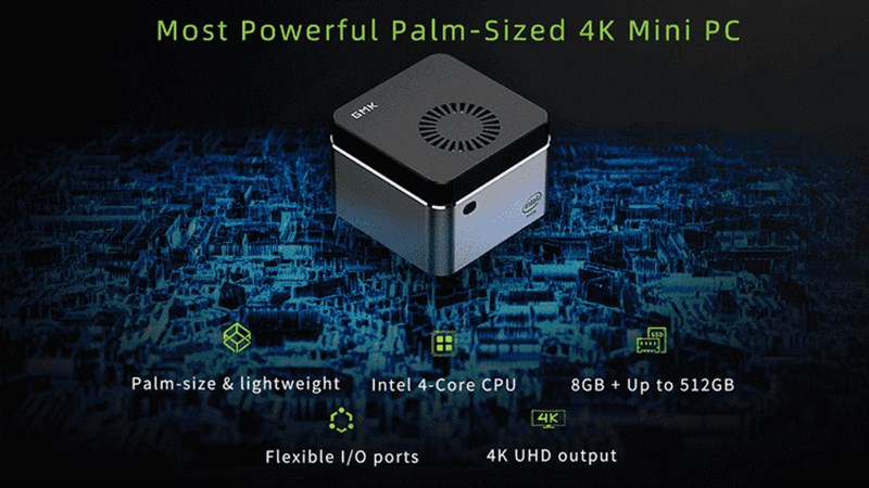 GMK NucBox mini PC cuối cùng đã có mặt trên Indiegogo GMK NucBox mini PC cuối cùng đã có mặt trên Indiegogo