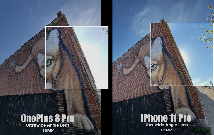 iPhone 11 Pro xử lý chói tốt hơn OnePlus 8 Pro