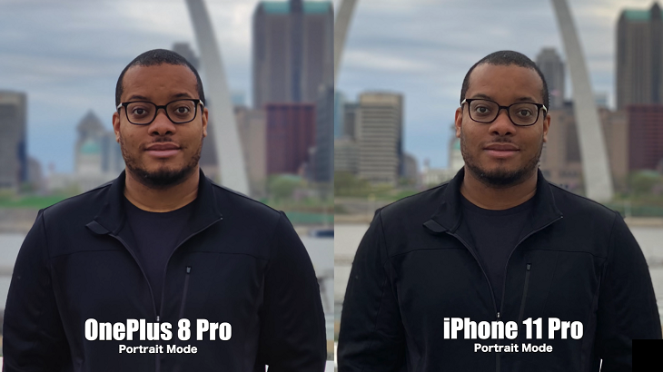 Chụp chân dung trên 2 máy