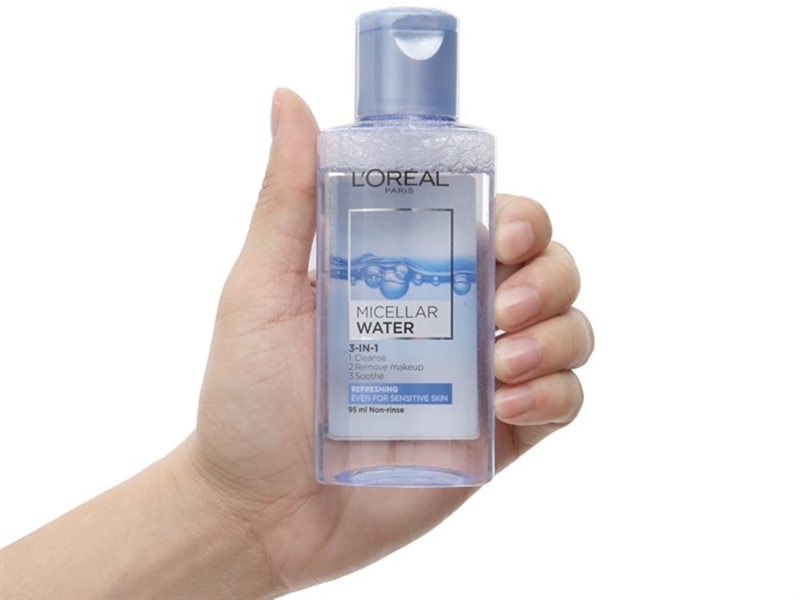 Nước tẩy trang 3 in 1 L'Oréal Micellar tươi mát da