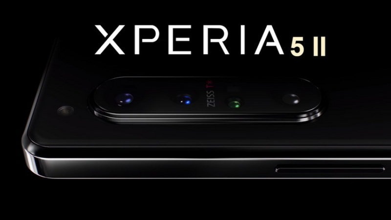 Hình ảnh render Xperia 5 II với thiết kế quen thuộc