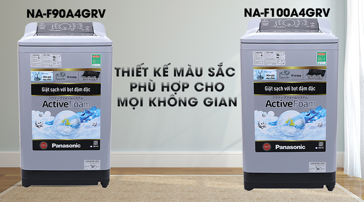 Thiết kế - dòng máy giặt Panasonic NA-FA4GRV