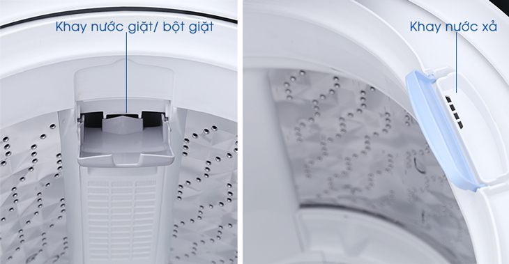 Khay chứa chất giặt tẩy - Dòng máy giặt Panasonic NA-FA4GRV