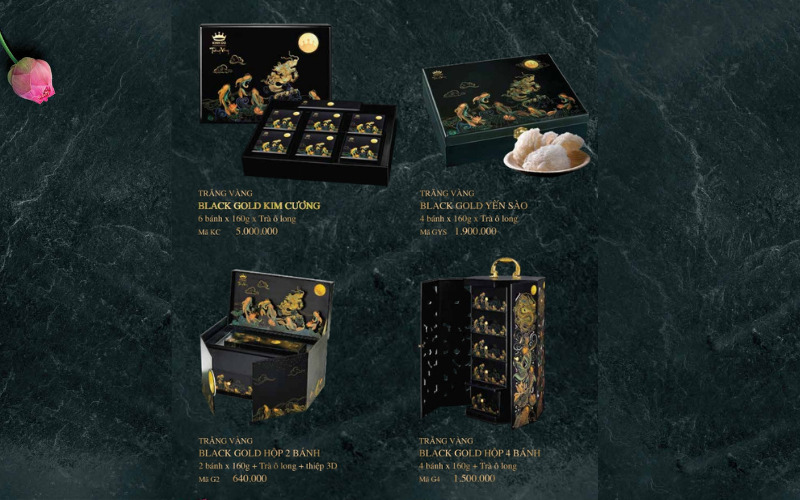 Bảng giá hộp bánh Kinh Đô Trăng Vàng cao cấp