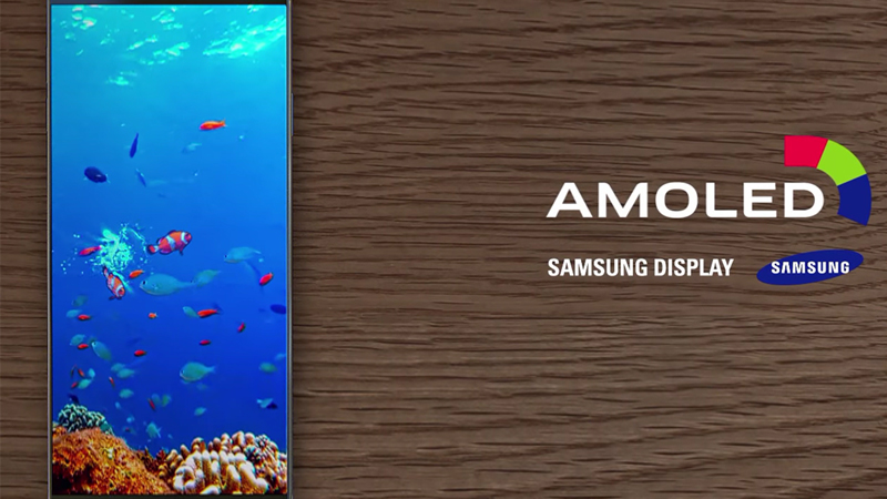 Tìm hiểu màn hình Fluid AMOLED trên smartphone > Màn hình AMOLED đầu tiên của Samsung