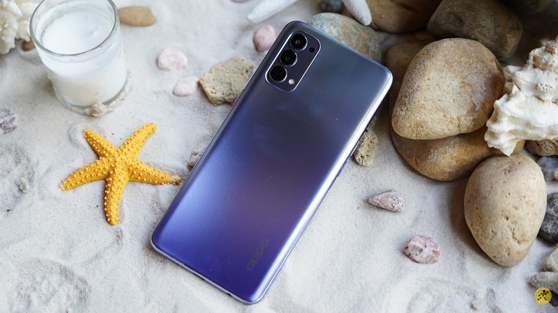 OPPO Reno4 Tím Khói OPPO Reno4 Tím Khói