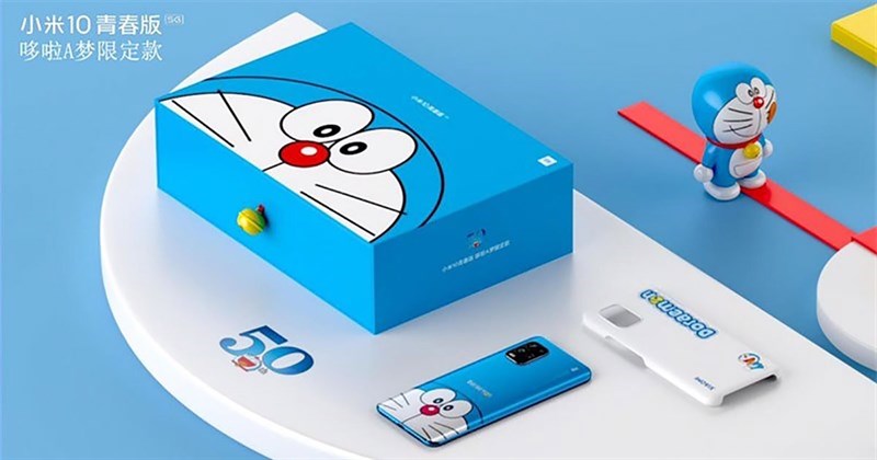 Xiaomi Mi 10 Youth Doraemon Limited Edition ra mắt với giá 9.4 triệu đồng: Chip Snapdragon 765G, RAM 8GB, camera zoom quang 5x Xiaomi Mi 10 Youth Doraemon Limited Edition ra mắt với giá 9.4 triệu đồng: Chip Snapdragon 765G, RAM 8GB, camera zoom quang 5x