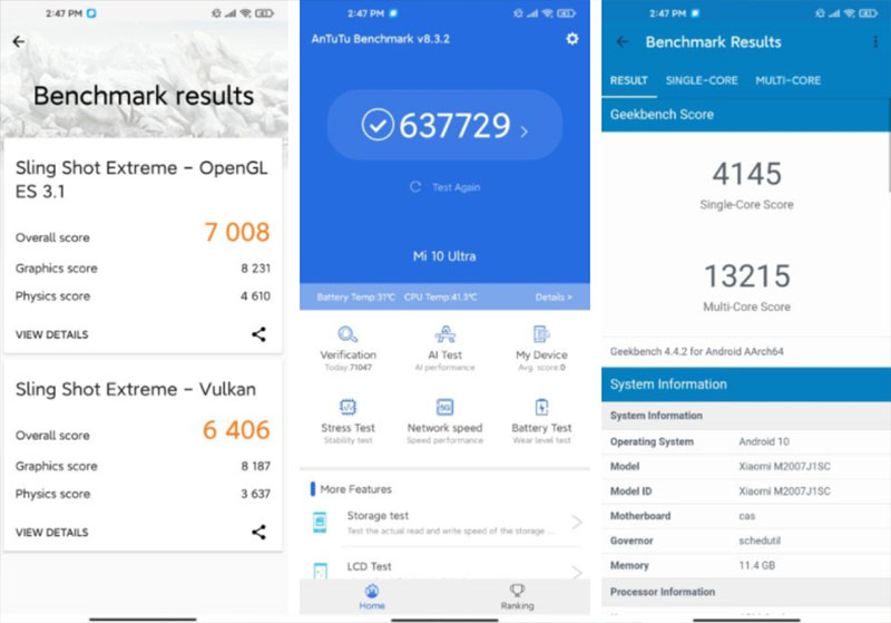Test hiệu năng Xiaomi Mi 10 Ultra qua các phần mềm