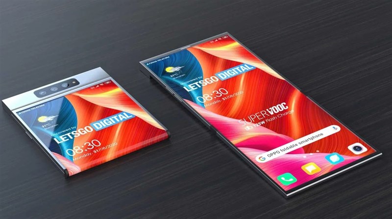 Xuất hiện smartphone màn hình gập cực kỳ độc đáo đến từ OPPO, có 3 camera, thiết kế gọn gàng và sang trọng