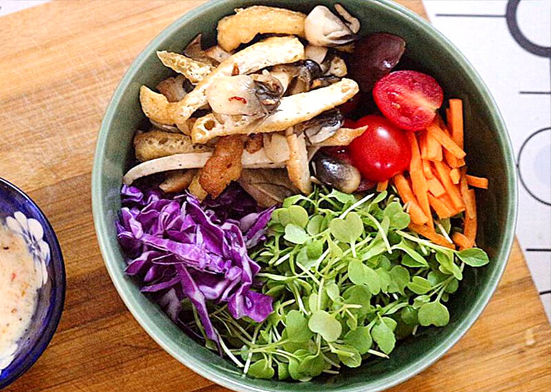 Mách bạn 5 cách làm salad chay thơm ngon, dễ thực hiện