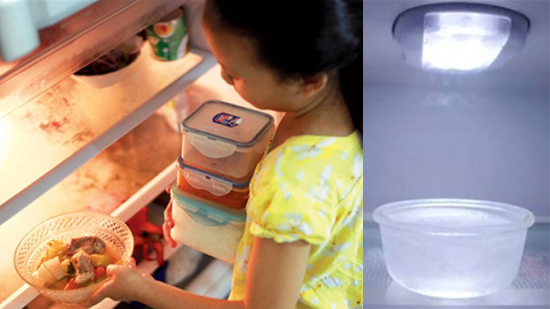 Đối với tủ lạnh Đối với tủ lạnh