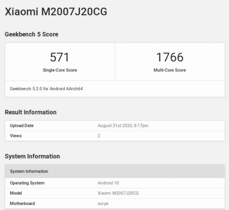 Điểm Geekbench