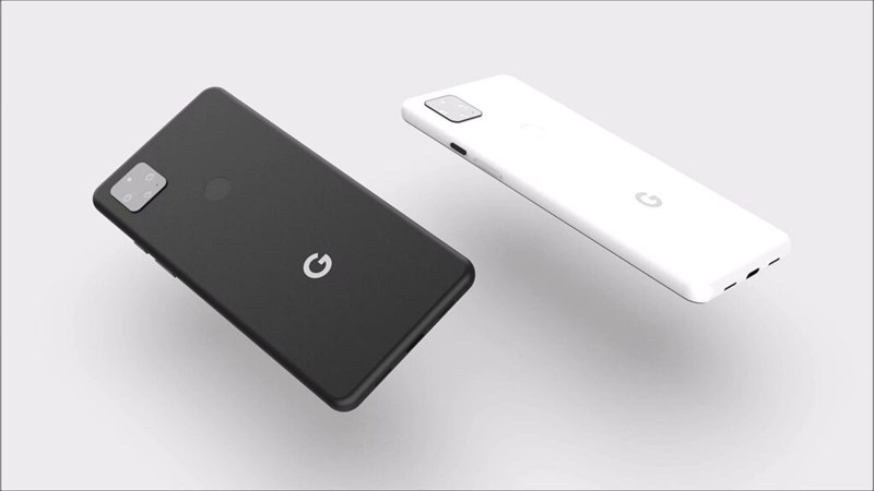 Google Pixel 5 XL xuất hiện trong concept mới, viền cạnh màn hình rất hẹp, 3 camera nằm trong cụm camera hình vuông mặt sau