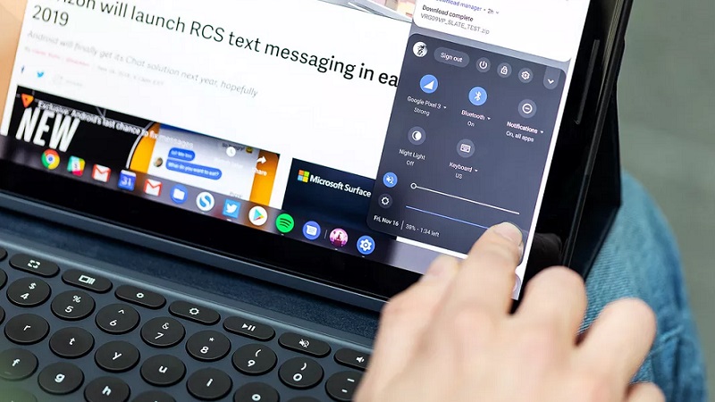 Giao điện DeX trên Galaxy Tab 