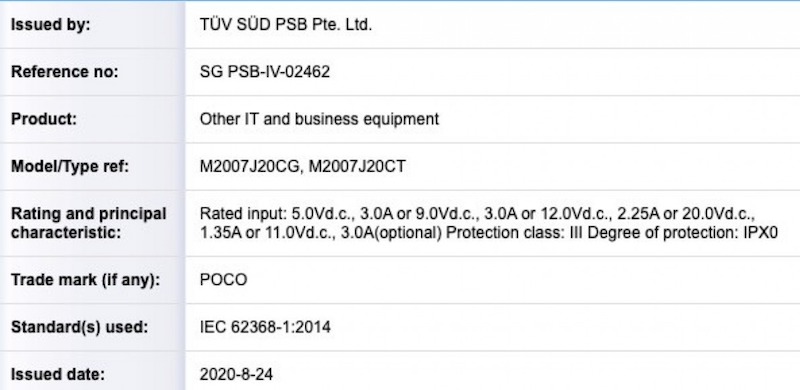 Poco X3 NFC ra mắt với sạc nhanh 33W