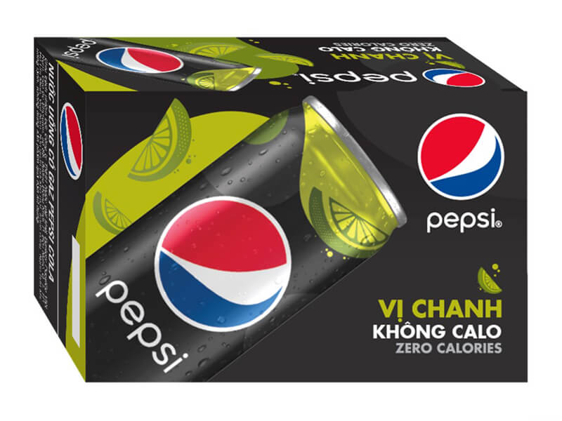 Ra mắt dòng sản phẩm Pepsi vị chanh, không calo, thích hợp cho người ăn kiêng