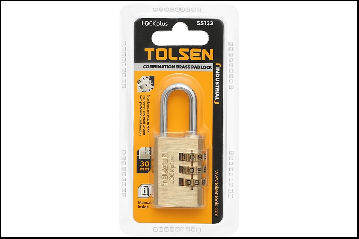 Ổ khóa đồng mật khẩu Tolsen