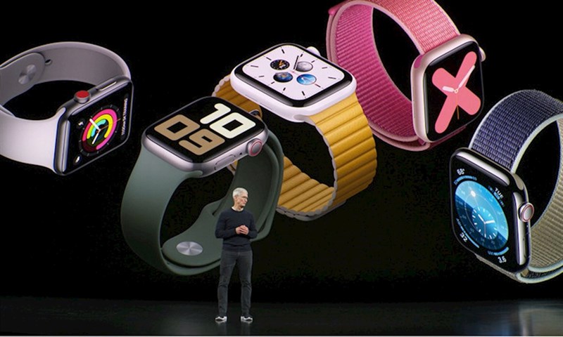 Sự kiện ra mắt Apple Watch Series 5 - Ảnh: IndiaToday