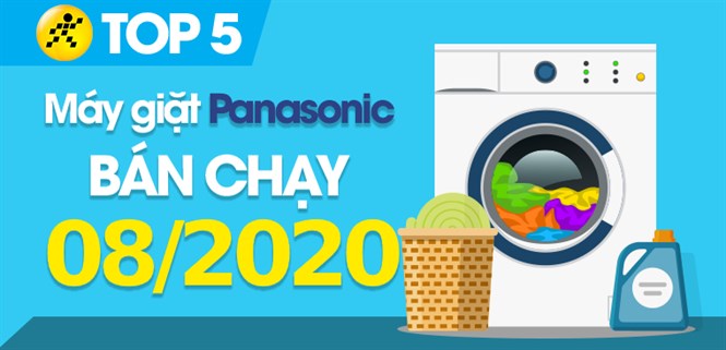 Top 5 Máy giặt Panasonic bán chạy nhất tháng 8/2020 tại Điện máy XANH