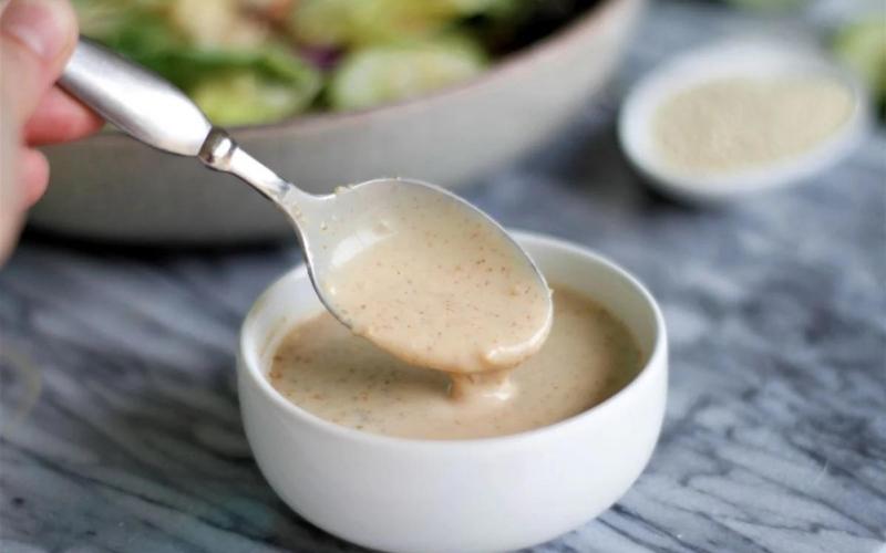 How to make roasted sesame sauce to mix salads is both delicious and helps to lose weight and burn fat effectively