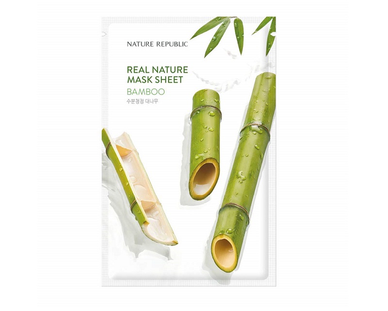 Nature Republic Real Nature Mask Sheet - BAMBOO