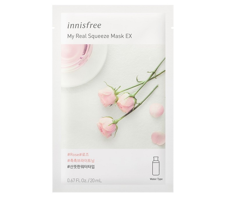 Innisfree My Real Squeeze Mask Rose