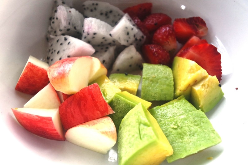 Cách làm bánh trung thu rau câu nhân trái cây