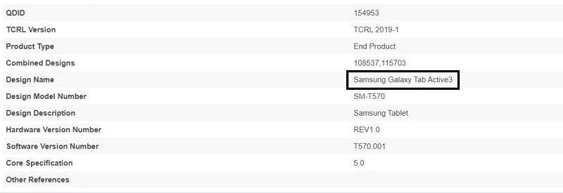 Samsung sắp ra mắt Galaxy Tab Active 3 với 3 phiên bản khác nhau