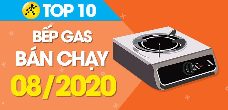 Top 10 bếp gas bán chạy nhất tháng 8/2020 tại Điện máy XANH