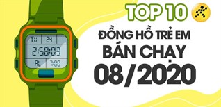 Top 10 Đồng hồ trẻ em bán chạy nhất tháng 8/2020 tại Điện máy XANH
