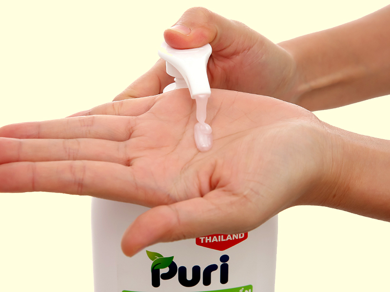 sữa tắm Puri không hề chứa Triclosan