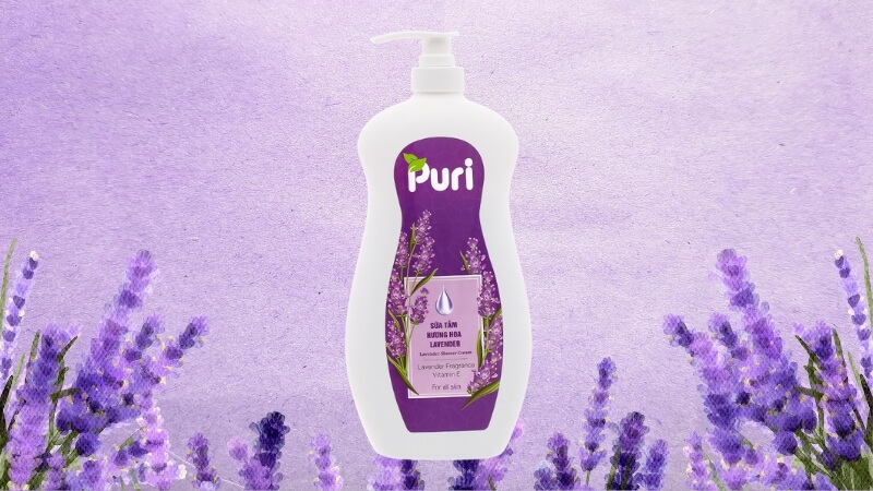 Sữa tắm Puri hương hoa Lavender