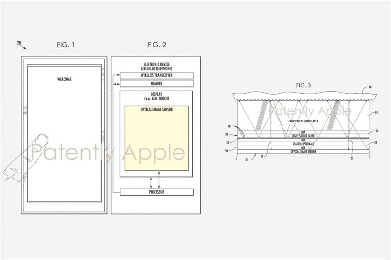 Bằng chứng cho thấy iPhone tương lai được tích hợp cảm biến vân tay dưới màn hình, có thể xác thực ở bất kỳ đâu trên màn hình