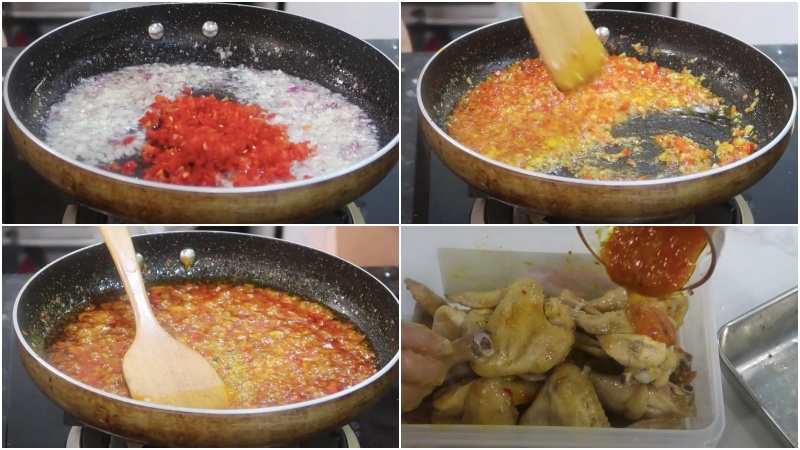 làm gia vị gà nướng